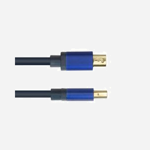 Alcasa MDP-HDMI2 : Adaptateur Mini DisplayPort 1.4 vers HDMI 2.0 (Mâle/Femelle) - 0.2m - Résolution 4K 60Hz - HDCP 2.2 - Noir/Bleu - Miniature 3