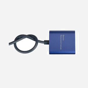 Alcasa MDP-HDMI2 : Adaptateur Mini DisplayPort 1.4 vers HDMI 2.0 (Mâle/Femelle) - 0.2m - Résolution 4K 60Hz - HDCP 2.2 - Noir/Bleu - Miniature 5
