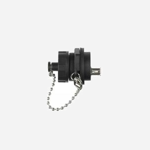 Alcasa IC04-U205 Connecteur USB A Femelle Noir Droit IP65/IP67 (PBT/PVC) -40-80°C Durée de Vie 500 Cycles - Miniature 2