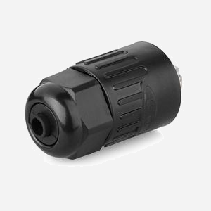 Alcasa IC06-R101 Connecteur RJ45 Noir IP65/IP67, Plastique/Gel de silice, Durée de vie 500 cycles, Température -40°C à 80°C - Miniature 2