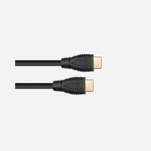 Alcasa 4520-020 : Câble HDMI 2.0b 2m, Connecteurs Type A Mâle, Contacts Or, 3840x2160 60Hz, 18 Gbit/s, AWG 30/1, Acier plaqué Cuivre, Noir - Miniature 2
