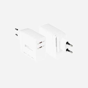 Alcasa PCA-W006W Chargeur Secteur Universel 140W, 2x USB Type-C, Quick Charge 5, PPS, GaN, 100-240V, Protections multiples, Blanc, Câble USB-C inclus - Miniature 5