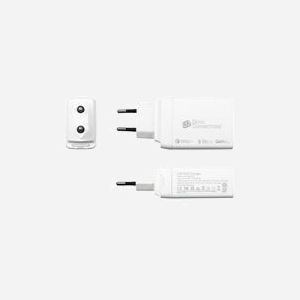 Alcasa PCA-W007W Chargeur Secteur Universel 65W Blanc - 2x USB-C (Quick Charge 4+) / 1x USB-A 3.2 Gen 1, GaN, Protections Surtension/Surchauffe - Miniature 3