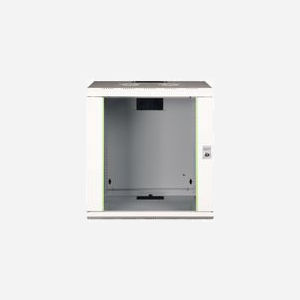 Digitus Armoire Murale 12U 600x450mm Acier Gris RAL7035, Porte Verre, Charge 100kg, IP20, Rails 19", Profondeur Réglable DN-19-12-U - Miniature 3