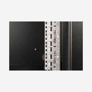 Digitus Armoire Murale 19" 12U 600x450mm Acier, Porte Verre, Charge 100kg, Noire RAL 9005, IP20, DN-19-12-U-SW - Miniature 4