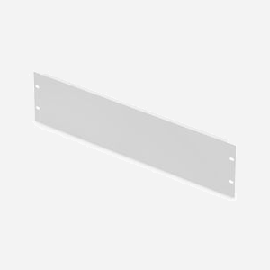 Digitus DN-19-BPN-03 : Plaque de Recouvrement 19" 3U Gris pour Baie Réseau, Profondeur 133mm, Conforme Norme 483mm