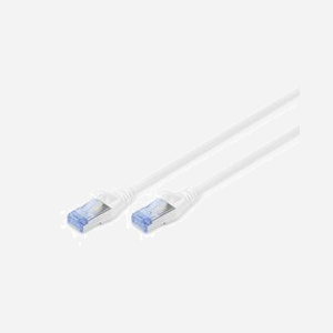 Digitus Câble de Brassage Cat5e SF/UTP 10m Gris - Connecteurs RJ45 Mâle Cuivre - Conducteur Cuivre - 10/100/1000Base-T(X) - 100MHz - AWG26/7 - Miniature 1