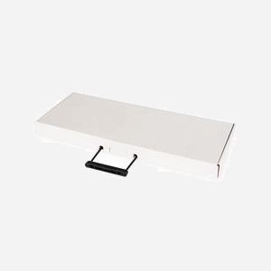 Digitus DN-19-PB-8U-SW Support Mural 19" 4U, Profondeur Ajustable 225-399mm, Charge 15kg, Noir, Panneaux Latéraux, Découpes Câblage - Miniature 2