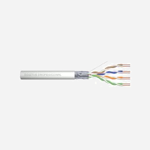 Digitus DK-1521-V-305 Câble Installation CAT 5e F-UTP 305m Gris 1GBit Ethernet 100MHz AWG24/1 Conducteur Solide PVC Classe Eca