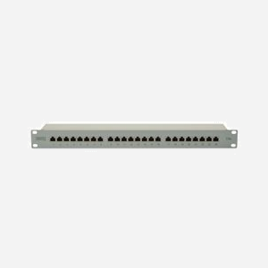 Digitus DN-91524S : Panneau de Brassage CAT 5e Classe D, 24 Ports RJ45 Blindés, 1U, Acier Galvanisé, Normes ISO/IEC 11801 et EN 50173 - Miniature 3