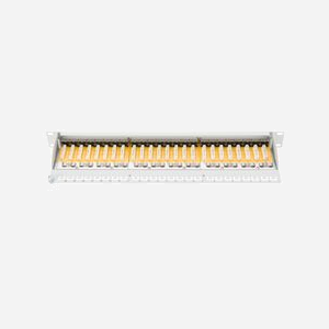 Digitus DN-91624S : Panneau de brassage CAT 6, 24 ports RJ45 blindés, 1U 19", Connectique LSA, Classe E jusqu'à 250MHz, compatible PoE+/PoE - Miniature 2