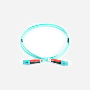 Digitus Câble Fibre Optique Multimode OM3 LC/LC Duplex 50/125µm 1m, Gaine LSZH, Diamètre 3mm, Aqua, Connectique LC, I-VH, -20°C à 65°C - Miniature 3