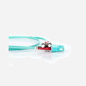 Digitus Câble Fibre Optique Multimode OM3 Duplex 1m, Connecteurs ST/SC, 50/125µm, 10 Gbit/s, Diamètre 3mm, I-VH, Aqua - Miniature 2