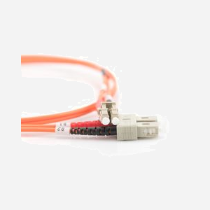 Digitus Câble Fibre Optique Multimode OM2 50/125µm LC/SC Duplex 1m, Gaine LSZH, Connecteurs Mâle/Mâle, Type I-VH, Orange - Miniature 3