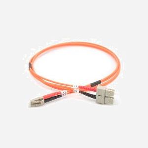 Digitus Câble Fibre Optique Multimode OM2 50/125µm LC/SC Duplex 1m, Gaine LSZH, Connecteurs Mâle/Mâle, Type I-VH, Orange - Miniature 4