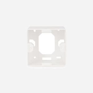 Digitus DN-93803 Cadre de montage en saillie 80x80mm type allemand pour boîtiers Keystone, montage mural, blanc, dimensions colis 150x150x50mm - Miniature 4