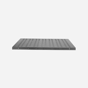 Digitus DN-19-TRAY1-1000-ECB Tablette Fixe 1U pour Armoire Réseau 19" Profondeur 1000mm, Charge Max 50kg, Acier Noir RAL 9005, 44x486x770mm - Miniature 2