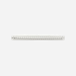 Digitus Panneau de Brassage Modulaire 24 Ports 1U 483mm Acier Laminé à Froid DN-91410 Gris pour Montage Rack Keystone - Miniature 2