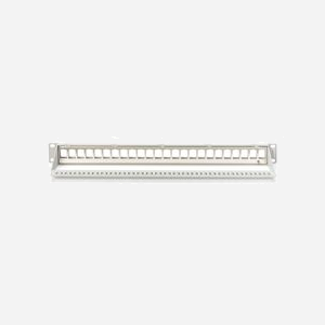 Digitus Panneau de Brassage Modulaire 24 Ports 1U 483mm Acier Laminé à Froid DN-91410 Gris pour Montage Rack Keystone - Miniature 3