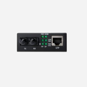 Digitus Convertisseur Médias Fast Ethernet 100Base-TX vers 100Base-FX, ST, Multimode, 2km, 1310nm, 50/125 et 62.5/125µm, IEEE 802.3/3u - Miniature 4