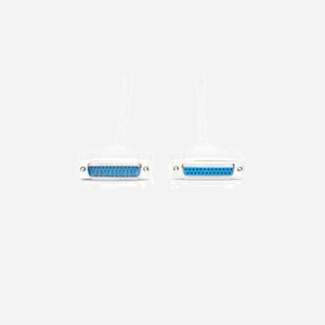 Digitus Câble Rallonge D-Sub25 Mâle/Femelle 2m Beige - Série/Parallèle, AWG28, Contacts Nickel, Référence AK-610201-020-E - Miniature 3