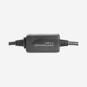 Digitus Câble Répéteur USB 2.0 DA-73102, Extension 20m, Connecteurs USB-A Mâle/Femelle, Débit 480 Mbit/s, PVC Noir - Miniature 4