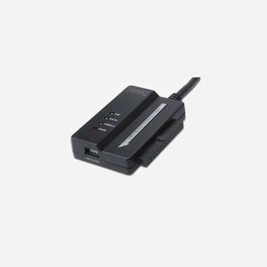 Digitus Adaptateur USB 3.0 vers IDE & SATA pour disques 2.5/3.5 pouces, taux de transfert 5000 Gbit/s, référence DA-70325 - Miniature 1