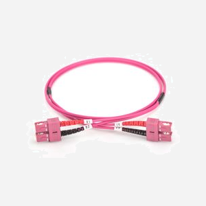 Digitus Câble Fibre Optique Multimode OM4 SC/SC Duplex 50/125µm 1m, Gaine LSZH, Diamètre 3mm, Violet, I-VH, DK-2522-01-4 - Miniature 4