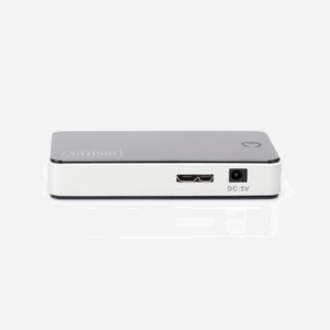 Digitus Hub USB 3.0 4 Ports Type-A 5Gbps Noir/Argent - DA-70231 - Compatible Windows XP Home à Windows 7 Home Premium - Alimentation 5V DC - Miniature 3