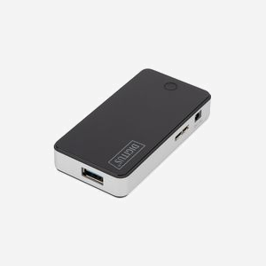 Digitus Hub USB 3.0 4 Ports Type-A 5Gbps Noir/Argent - DA-70231 - Compatible Windows XP Home à Windows 7 Home Premium - Alimentation 5V DC - Miniature 5