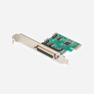 Digitus DS-30040-2 : Carte PCIe avec 2 ports série et 1 port parallèle DB25, taux de transfert 115.2Kbps, compatible Windows, équerre Low Profile incluse - Miniature 1