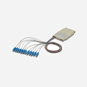Digitus Cassette d'Épissure 12 Connecteurs SC OM4 Multimode, avec Raccords Flexibles Pré-assemblés et Code Couleur IEC 60304