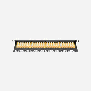 Digitus Panneau de Brassage CAT 6 24 Ports RJ-45 0.5U Montage Rack 19" Non Blindé - Conforme Normes N 50173 & ISO/IEC 11801 - Miniature 2