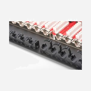 Panneau de Brassage Digitus DN-91624S-SL-SH, 24 Ports RJ-45 CAT 6 Blindé, 0.5U, Montage Rack 19", Noir, Conforme EN 50173 / ISO/IEC 11801 - Miniature 2