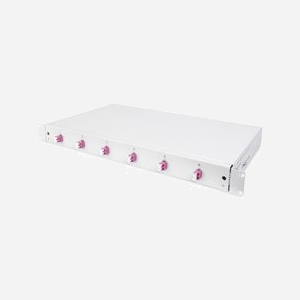 Digitus Boîtier d'Épissure Fibre Optique 1U, équipé 6x LC DX OM4, Acier 19" (48.3cm), Cassette et Pigtails inclus, DN-96330-4 - Miniature 2