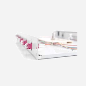 Digitus Boîtier d'Épissure Fibre Optique 1U, équipé 6x LC DX OM4, Acier 19" (48.3cm), Cassette et Pigtails inclus, DN-96330-4 - Miniature 5