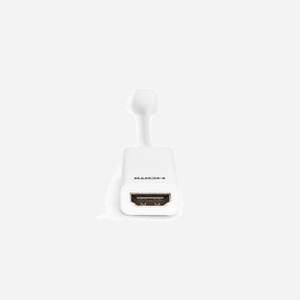 Digitus AK-340411-001-W : Adaptateur Mini DisplayPort 1.1a vers HDMI (M/F) 0.15m, résolution 1920x1080, contacts nickelés, câble AWG32, blanc - Miniature 4