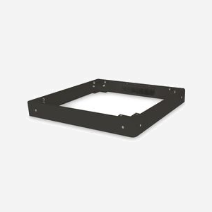 Socle Digitus DN-19-PLINTH-8/8-B pour baie 19" Varioflex-N/Unique/Dynamic Basic 800x800mm, Acier Noir 1U, hauteur ajustable 100mm, Passage de câbles