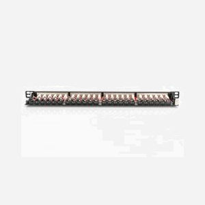 Digitus Panneau de Brassage CAT 6A Classe EA Blindé 24 Ports RJ45 0.5U Montage Rack 19" SECC Conforme IEEE 802.3af/at DN-91624S-SL-EA - Miniature 5