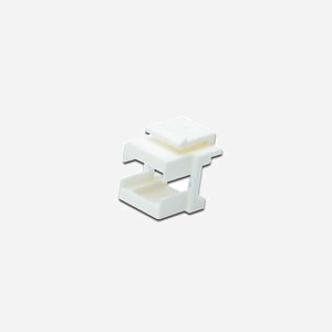 Digitus DN-BLIND-LC Adaptateur LC Keystone Gris pour Panneau de Brassage Modulaire - Port LC Unique - Solution Fibre Optique - Chine - Miniature 1