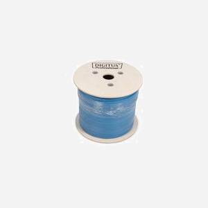 Digitus Câble Installation CAT 6A U-UTP 500m, 10GBit, 500 MHz, PoE, AWG23/1, LSZH, Bleu, Classe Eca, DK-1613-A-VH-5 - Miniature 4