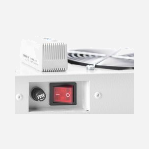 Digitus Module de Ventilation DN-19-FAN-2-WM-I pour Boîtier Mural IP55 19", 2 Ventilateurs, 276 m³/h, 346x175x50mm, Gris - Miniature 3