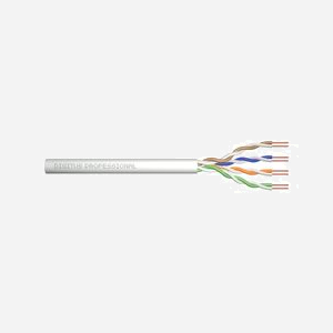 Digitus Câble Installation CAT 5e U-UTP 305m Gris - 1GBit Ethernet 100MHz - Conducteur Solide AWG24/1 - PoE - Classe D - CPR Eca - DK-1511-V-305-1 - Miniature 1
