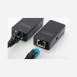 Digitus DA-70141 : Extendeur USB 2.0 sur Cat5/5e/6, portée jusqu'à 50m, 1 port USB 2.0, Émetteur/Récepteur réseau, Noir, Alimentation 5V 1A - Miniature 3