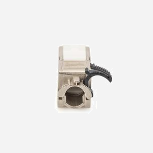 Digitus DN-93617-24 : Pack de 24 Modules Keystone CAT 6A Blindés avec Gestionnaire de Câbles Intelligent, Bornes LSA, Compatible PoE, Argent - Miniature 4