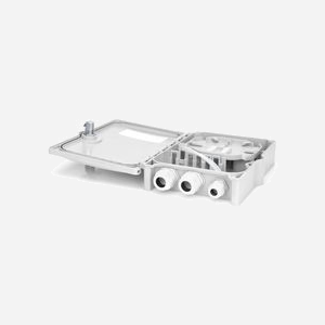 Digitus DN-968913 Boîtier de Distribution FTTH Extérieur 6 Ports SC/DX IP65 195x265x60mm Gris, Fabriqué en Chine - Miniature 2