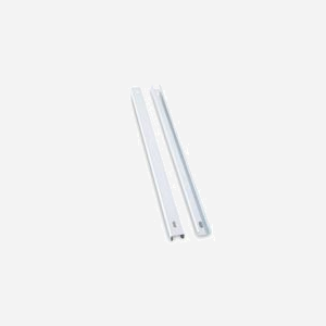 Digitus DN-19-C-800 : Rails de Serre-Câbles C Acier Inoxydable pour Armoire 19" (483 mm) Profondeur 800 mm - Kit de 2 pièces avec visserie - Miniature 1
