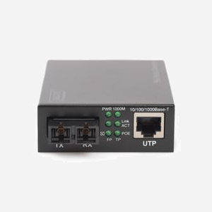 Digitus Convertisseur de Média Gigabit PoE DN-82150, RJ45 vers SC Multimode, 1000Base-TX/SX, 1000 Mbit/s, portée 500m @ 850nm, PoE 30W, PSE - Miniature 3