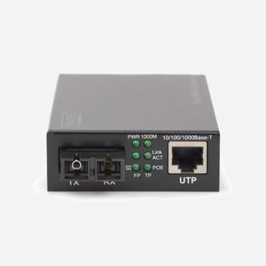 Digitus Convertisseur de Médias Gigabit PoE DN-82160, RJ45/SC Monomode 1000Base-LX, Distance 20km, PoE 30W, IEEE 802.3af/at/u/z - Miniature 5
