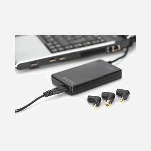 Digitus Adaptateur Alimentation Universel 90W DA-10190 : 100-240V, 6A, +12V/+24V, USB 2.0 (5V/2A), 11 adaptateurs, protections surtension/surchauffe. - Miniature 2